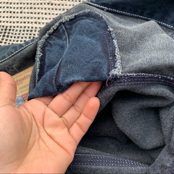 *Perfect Condition* Vintage Diesel Stars Series Denim Jacket size L - Picture 3 of 8